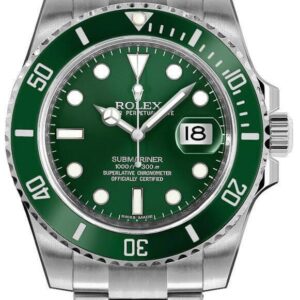 Rolex Submariner Date Hulk Green Dial & Bezel Men's Watch